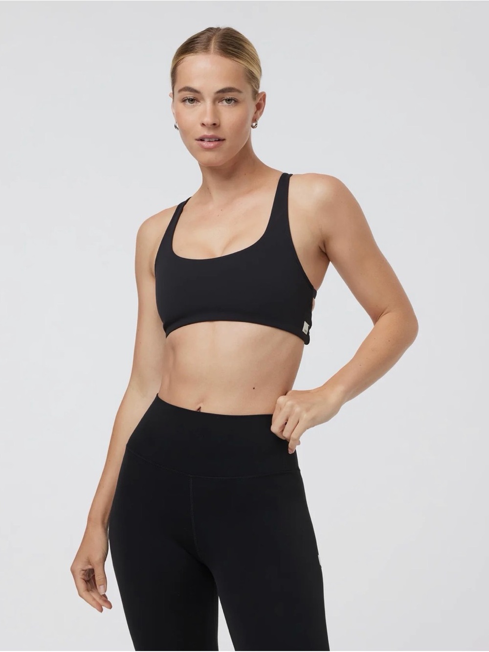 Vuori Black Yosemite Bra